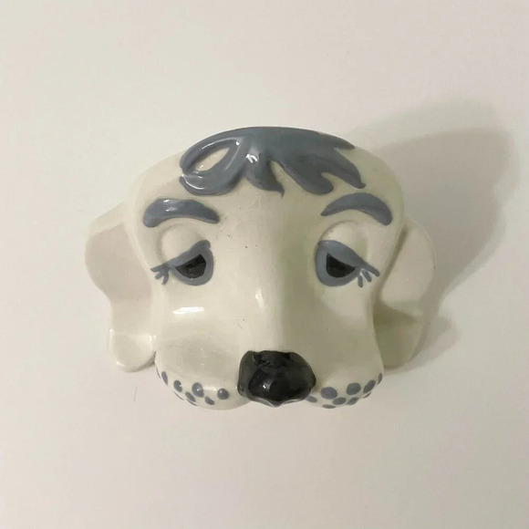 Vintage  Ceramic Dog Eyeglass Holder Glasses Stand - Picture 14 of 16